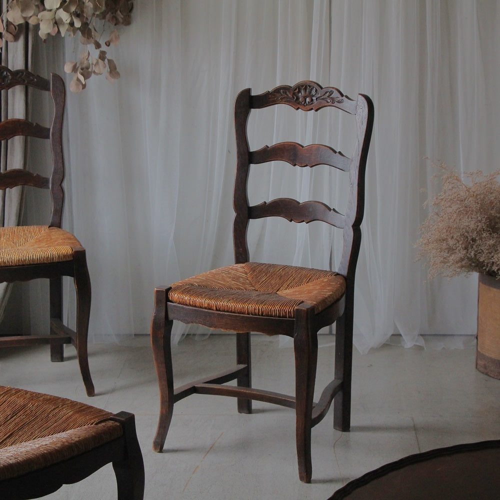 アンティークのダイニングチェア 剥離 chair チェア