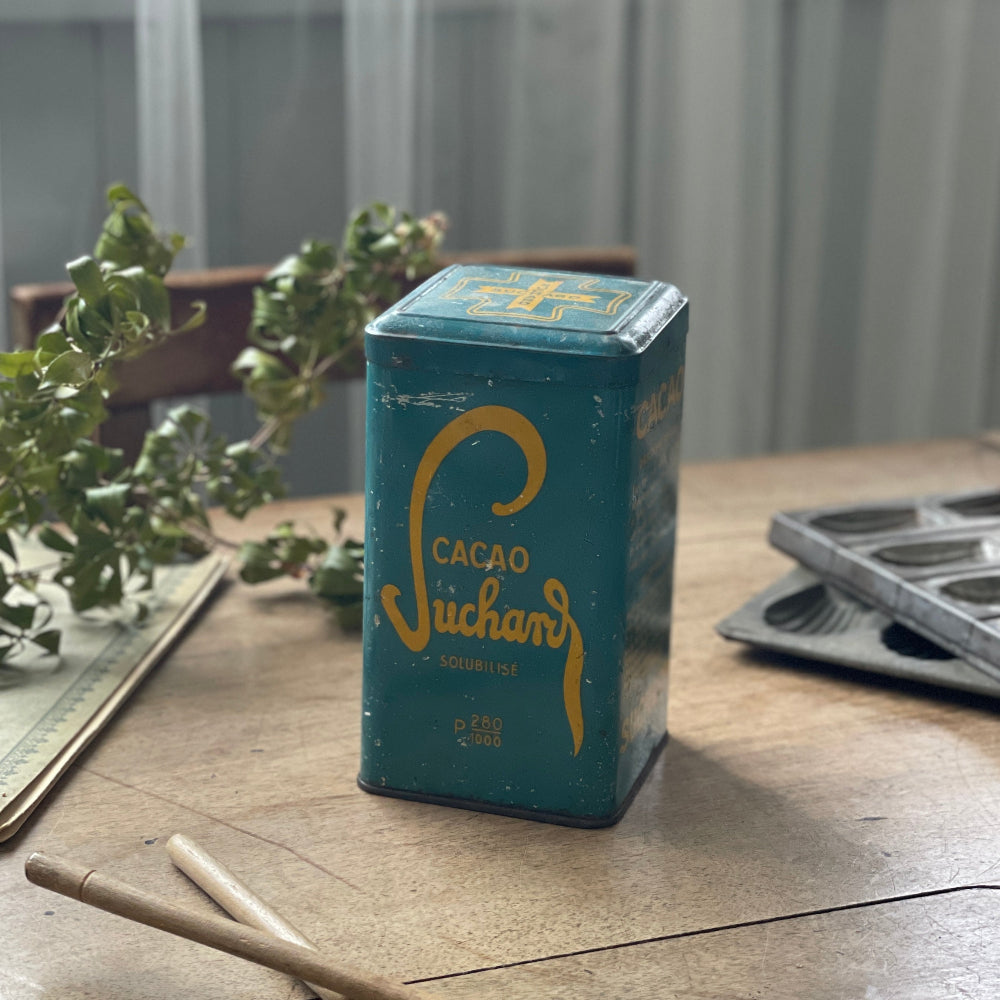 SuchardのカカオTIN缶（ホットチョコレート） フランスアンティーク