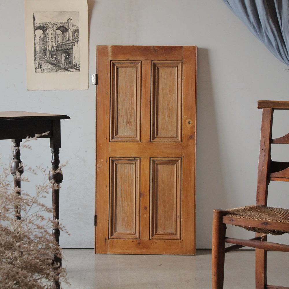 オールドパイン材ヴィクトリアン収納扉(101.5x49.5㎝） イギリス