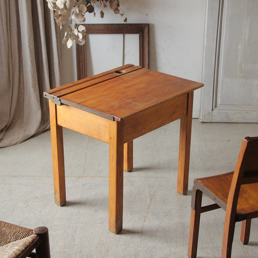 イギリスアンティークスクールデスク HOMEWARD [ホームワード] / イギリスアンティーク 2人掛け