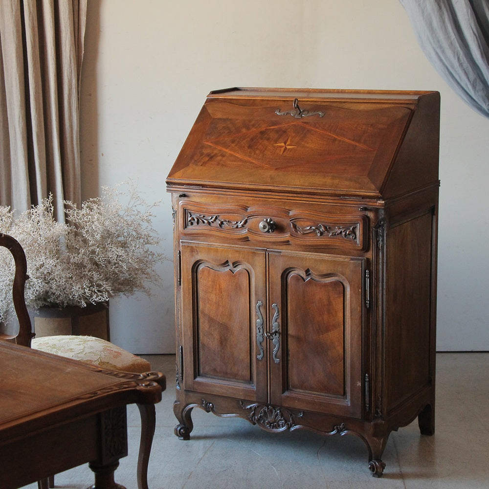 象嵌ライティングデスク 幅72cm 収納 ライティングビューロー 223-058 象嵌ライティングデスク 幅72cm 収納 ライティングビューロー 223-058