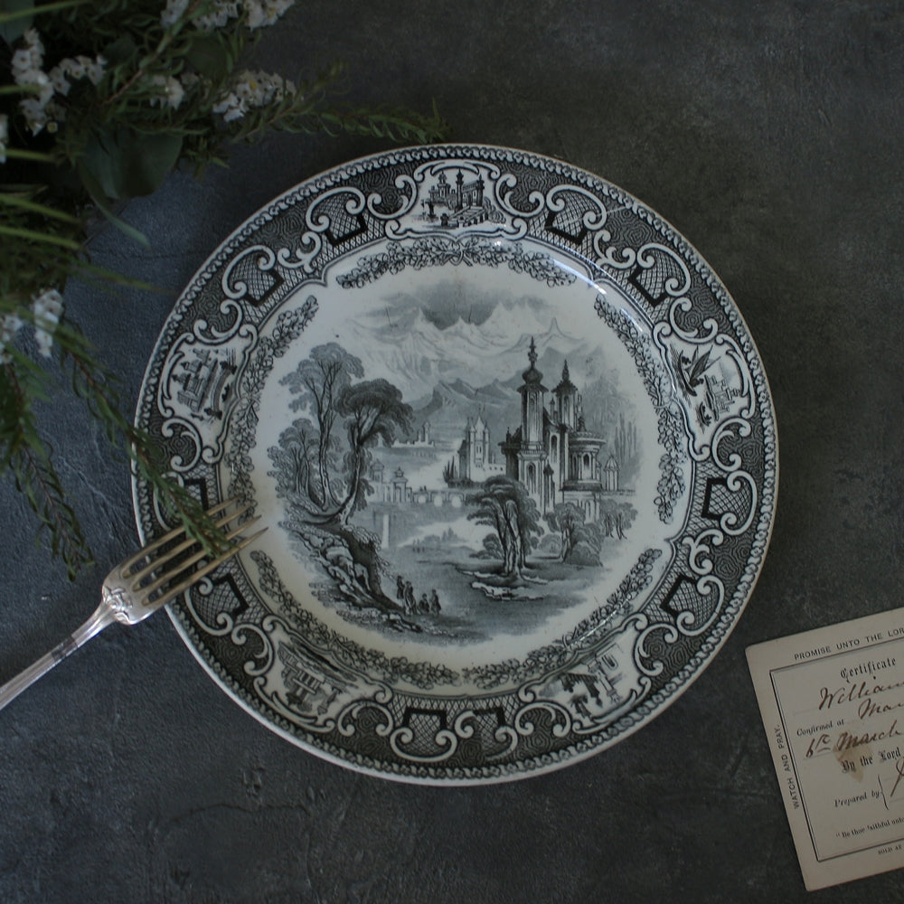 Cappellemans（カッペルマンス）窯平皿（直径23cm） ベルギー