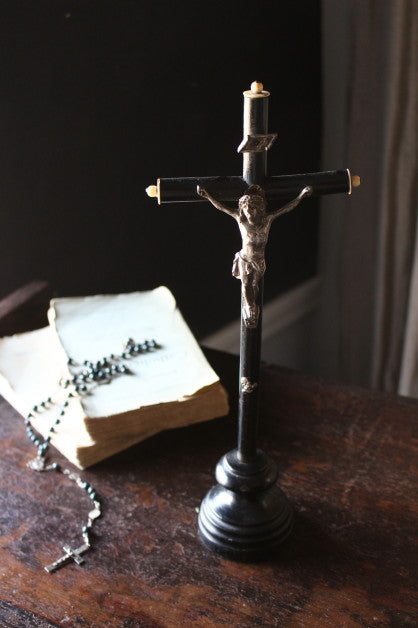 フランスアンティーク クロス キリスト像 十字架 雑貨 – チェルシー 