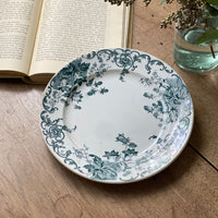 サンタマン窯『CAMPANULE』平皿（直径21cm）　フランスアンティーク