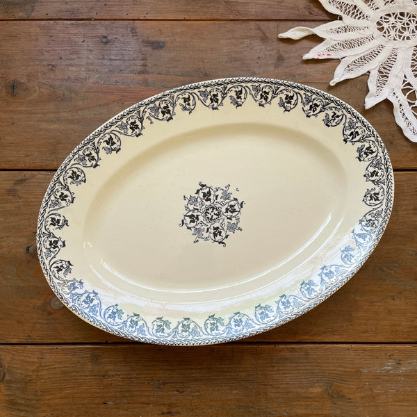 レア◯H.B&CIE ショワジールロワ 平皿 N-859/フランスアンティーク