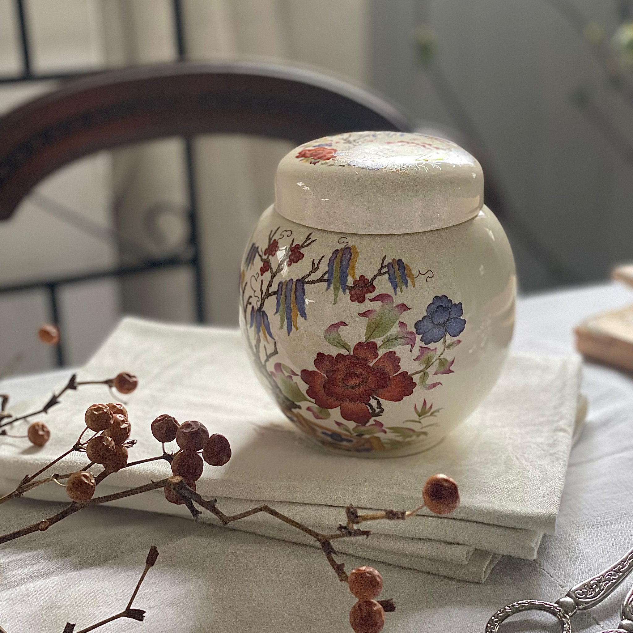 red house by coalport・イギリス製陶器・アンティーク置物 red house by coalport・イギリス製陶器・アンティーク置物