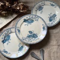 3枚あり！U&C SARREGUMINES窯『ROYAT』平皿（直径20.5cm）　フランスアンティーク