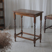 1930年代オーク材OCC（オケージョナルテーブル）高さ72.5cm　イギリスアンティーク