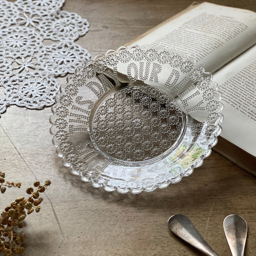 キリストの教えヴィクトリアンプレート（直径20cm）　イギリスアンティーク