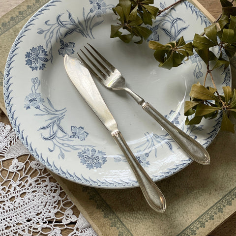 1931年製造のナイフ＆フォークセット　イギリスアンティーク