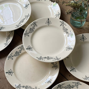 7枚あり！ロンシャン窯『SAPHO』平皿（直径23.5cm） フランス