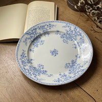 ジアン窯MEDAILLESD'OR『fleurette』大皿（直径30cm）　フランスアンティーク