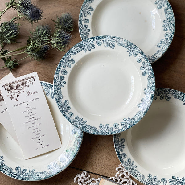 4枚あり！サラン窯「SAVOIE」スープ皿（直径23cm） フランス