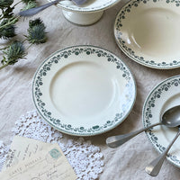 ３枚あり！ムーランデルー窯「GEORGETTE」平皿（直径23cm）　フランスアンティーク