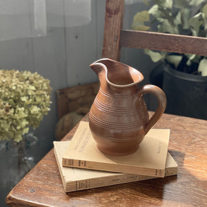 フランスアンティーク】フォルムが美しいシードル用ジャグ（高さ14.5cm