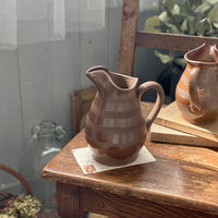 フランスアンティーク フォルムが美しいシードル用ジャグ（高さ17cm）ピッチャー