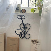 アイアンワークが素敵なアイアンフック（鉄）　フランスアンティーク