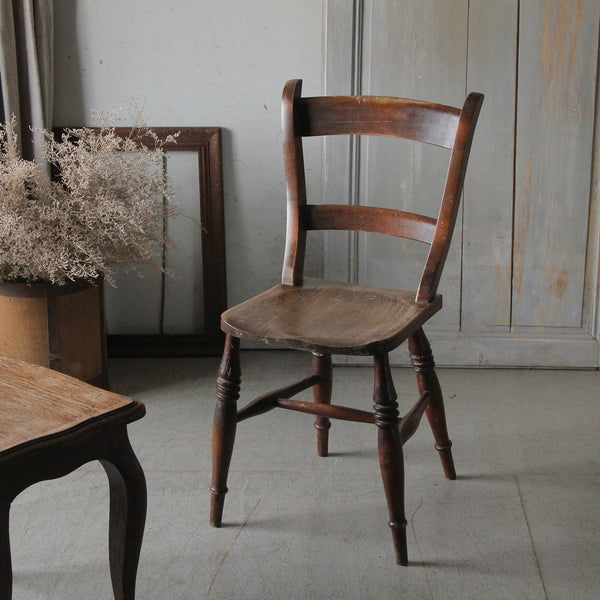 1870年代ヴィクトリアンキッチンチェア（ef231036） イギリス