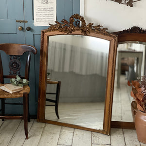 1870年代ナポレオントワ リボンモチーフのミラー（82x118cm） フランス