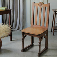 1910年代ゴシックスタイルのホールチェア（椅子）高さ92cm　イギリスアンティーク家具