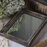 小さいサイズが可愛いミラー（22x16cm）　フランスアンティークインテリア雑貨