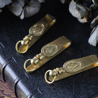 6個あり！レアなロザリーベルトクリップ（6.5x1.5cm）　フランスアンティーク雑貨