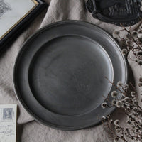 ディスプレイで活躍するエタンプレート（直径23.5cm）　フランスアンティーク雑貨