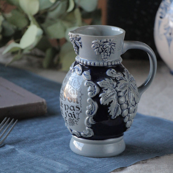 葡萄　花瓶　立体　インテリア　アンティーク 葡萄花瓶立体インテリアアンティーク