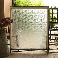 きらきら輝く花ガラスの脚付きステンドグラス イギリスアンティーク(住宅窓) 82.5cm×99cm