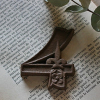 複数個あり！アイアンサイン４　フランスアンティークインテリア雑貨　