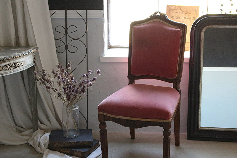 1930年代ベッドサイドチェア（椅子）　イギリスアンティーク家具