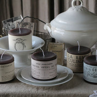 チェルシーオールドオリジナルキャンドル　サマーナイトという名前を付けた、ちょっとセクシーでスパイシーな香り（ブラウン）　大サイズ