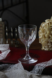 シャープなデザインが素敵なグラス　フランスアンティークガラス食器