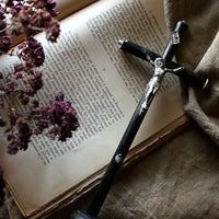 置くだけで雰囲気がガラッと変わるキリスト像　クロス（十字架）　フランスアンティーク　雑貨