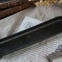 ナポレオン3世のパピエマシェかっこいいペントレー　フランスアンティークインテリア雑貨