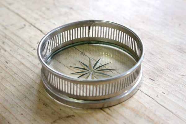 アンティークガラス　セット　ガラスコースター 楽天市場】コースター ガラスコースター 実用的 花瓶置き