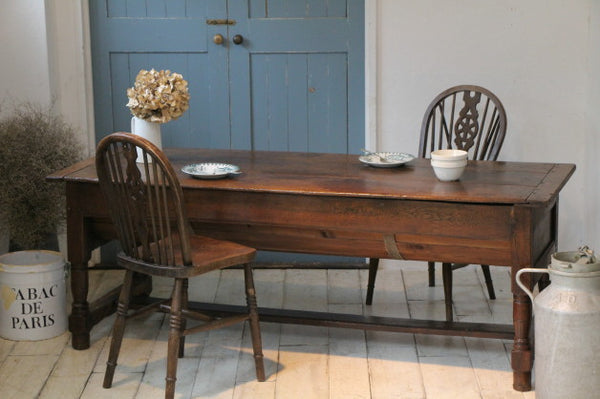 １８世紀のオーク材レアなパン発酵テーブル フランスアンティーク