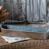 風合いたっぷり！コッパーの器　魚グリル　フランスアンティーク雑貨