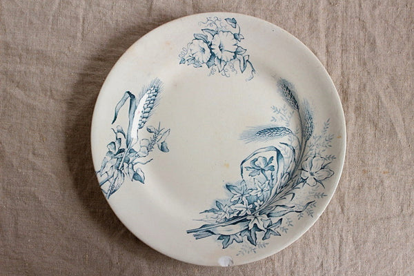 フランス陶磁器♥️プレート♥️19世紀の皿おしゃれです♥️