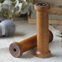 2点あり！ディスプレイに活躍してくれるスプール（糸巻き）アメリカアンティーク雑貨