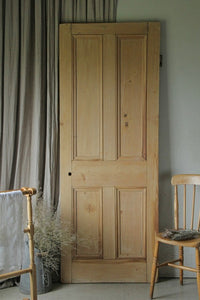 複数枚あり！ナチュラルな雰囲気が魅力のオールドパイン材ドア（扉）　イギリスアンティーク建具　