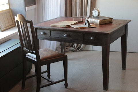 １９２０年代エドウォーディアンデスク（机）　イギリスアンティーク家具