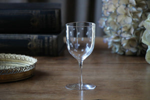 星のカットが素敵な１９世期のグラス　イギリスアンティークガラス食器