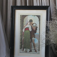 大きめサイズのヴィクトリアンフレーム（家具）　イギリスアンティークインテリア雑貨