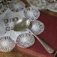 離乳食用シルバースプーン（銀器）　イギリスアンティークカトラリー