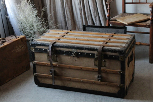 アンティークトランク　antique trunk france japan