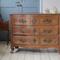 人気の剥離仕上げ1900年代オーク材チェスト（高さ86.5cm）　フランスアンティーク家具