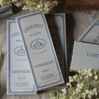 4個あり！PARISのレタリングも素敵な刺繍糸の箱　フランスアンティークインテリア雑貨