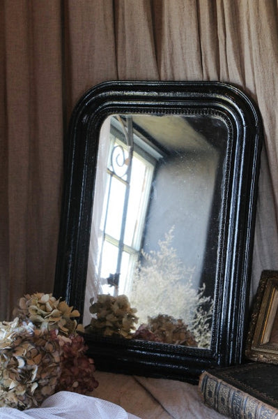 ナポレオントワ（３世）のブラックミラー（鏡） フランス 