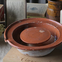 レアなチーズモールドホールド　フランスアンティークキッチン雑貨